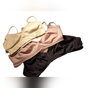 Savage X Fenty Calvin Klein Free People Bra Lot Medium Mod Bundle Comfy Casual
